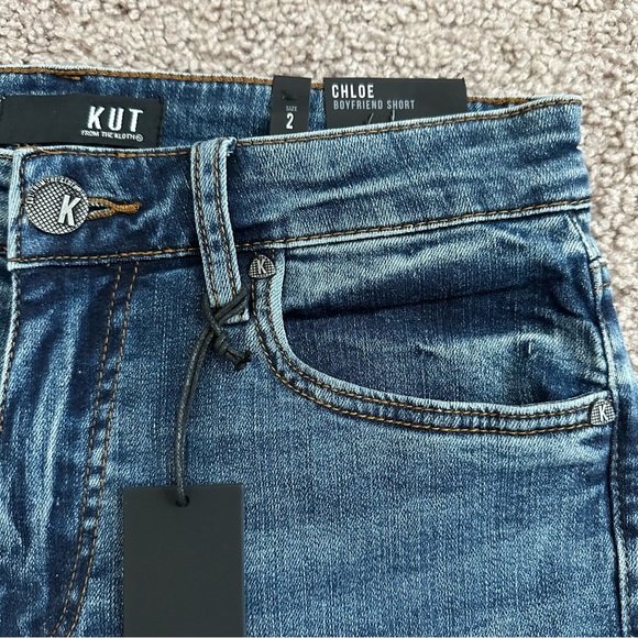 Kut from the Kloth Short Womens Size 2 Chloe Boyfriend Denim - Picture 7 of 13